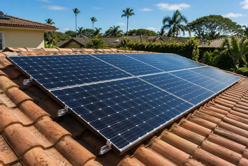Installation de panneaux solaires à Thollon-les-Mémises